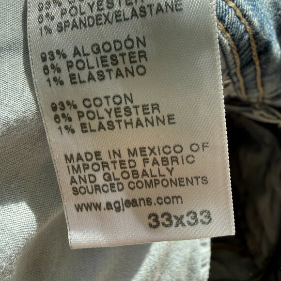 AG Mens' Jeans 33x33 - Picture 4 of 5
